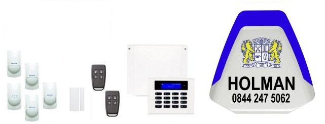 the West Midlands served by Holman Security Systems
